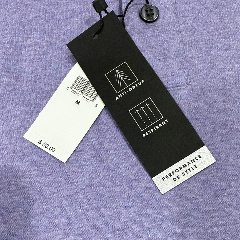 Banana Republic Light Purple Polo Shirt